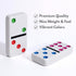 Set Premium Double Twelve Mexican Train Dominoes