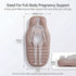 Lopecom Pregnancy Inflatable Pillow with a Hole, Prone Support Maternity Air Mattress with Pump, Supportive PVC