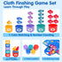 1 12-18 1 2 Arovan Montessori Toys for Year Old - Cloth Fishing Game with Stacking Cups Toddler Toys for One Year Old
