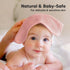 Set Set Keababies Baby Washcloths for Newborn, Kids and Baby Hair Brush and Comb - Soft and Absorbent Kids Towel, Soft