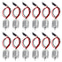 12 Pack Type 130 Miniature DC Motors 1.5V-6V with Male Dupont Jumper Wire for Arduino DIY Projects