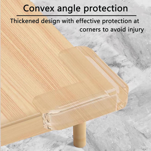 PUWANY 3M (13.1ft4M 0.8 0.8in 4 Corner Protector Baby,Corner Protectors for Furniture,Crib Bumpers,Edge Protector Strip