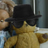 TOYANDONA Doll Glasses Mini Formal Hat Set: 20pcs Miniature Doll Hats & Black Sunglasses