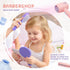 Set Set SMILESSKIDDO Hair Salon Toys for Girls - Pretend Play Hair Styling Toy with Realistic Blow Dryer, Hair