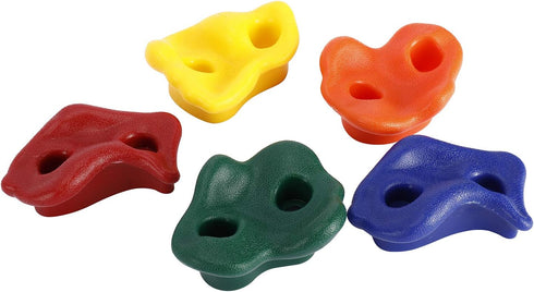 Yaegoo Climbing Holds for Kids and Adults, 25 PCS Rock Climbing Holds with Mounting Hardware for DIY Wall