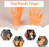 14 Pcs Tiny Finger Hands | Premium Rubber Mini Tiny Finger Puppets for Puppet Show, Gag Performance, Party Favors