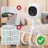 tihii 10FT Upgraded Tripod Charger Stand Compatible with Nanit ProPlus Baby Monitor & Original Camera with Type-C
