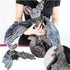 12" Enivtfz Large Bat Plush Toys, Creepy Goth Bat Stuffed Animal Lifelike Bats Plushie Doll Gothic Bat Soft Hugging