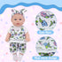 12 Inch Accessories,16 Playset Sets 12 Inch Doll,2 Sets Ecore Fun Baby Doll with Clothes and Pcs Reborn Alive Doll