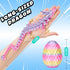 YILCER 3D Printed Dragon Easter Egg, Mystery Crystal Articulated Dragon Fidget Toys, Surprise Prefilled Easter Egg