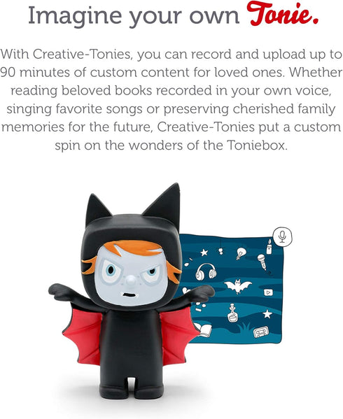 Tonies Vampire Creative Audio Character - Record and Upload Your Own Stories and Songs up to 90 Minutes