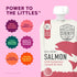 6+ Nutrient-Packed 5g 3.5 Oz, Pack 12 Serenity Kids Months Salmon Baby Food Pouches - No Added Sugar Snacks