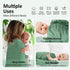 TDHD 2pcs 100% 0-3 Hooded Baby Bath Towel - Cotton, Super Absorbent & Soft Swaddle, Gentle Bath Towel with Hood