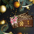 50 Pack Housewarming Scratch Off Game - Wood Grain Key Scratch Card for Rustic New Home Party