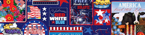 1000 Ceaco - Tracy Flickinger - Patriotic Collage - Piece Jigsaw Puzzle