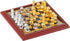 Skylety 1:12 Dollhouse Miniature International Chess Set Mini Chess with Board Miniature