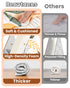 50x50 Tummy Baby Play Mat for Floor, Portable Thickened Foam Playpen Mat, Foldable for Easy to Store, Baby Time