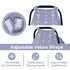 Metplus Muslin Baby Car Seat Canopy, Extra Wide Infant Cover, Lightweight Breathable Soft for Babies (Arrow)