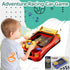 12 3 Racing Adventure Car Steering Wheel with Music, Toddler Simulated Driving Racing Car Game with Reality Sound