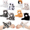 Liliful 8 Pack Kids Plush Gifts Stuffed Animal Cat Slap Bracelets -