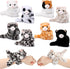 Liliful 8 Pack Kids Plush Gifts Stuffed Animal Cat Slap Bracelets -