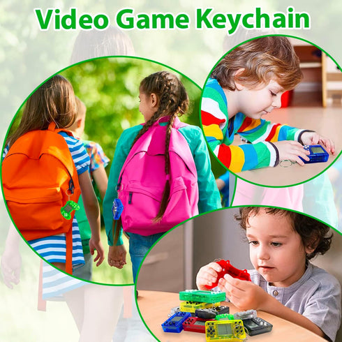 12 PCS Video Game Party Favors - Video Game Keychain Birthday Gaming Party Supplies, Goodie Bag Stuffers