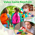 12 PCS Video Game Party Favors - Video Game Keychain Birthday Gaming Party Supplies, Goodie Bag Stuffers
