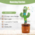MIAODAM Dancing Cactus, Talking Baby Toy that Repeats Words, Plush Interactive Toy Singing 100 Songs for Kids and Adults