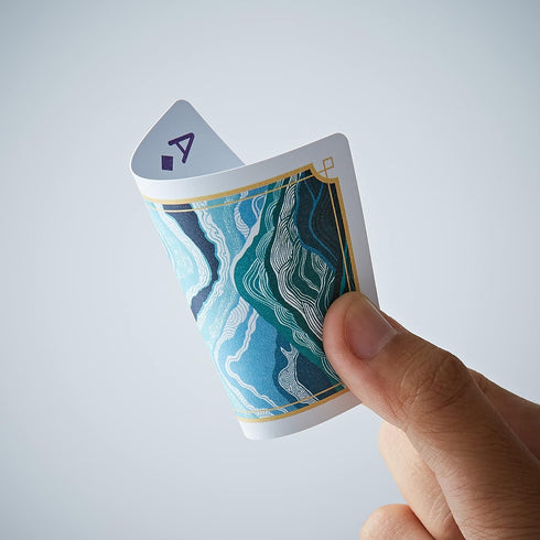 Bohwa Card, Tichu Board Game + Card Case - 100% Waterproof Plastic Playing Cards, 1 Deck + 1 Case