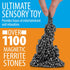1100 Magnetic Putty Pebbles Over Ferrite Stones Mild Fidget Magnets for a Satisfying Sensory Experience for Adults