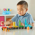 hand2mind Numberblocks Express Train MathLink Cubes Activity Set, Preschool Learning, Counting Blocks, Educational Toys