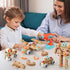 Set Drill,120Pcs Set ToolBench,Montessori 2+Year 2-4,Pretend 3-5 VEAIS Kids Tool with Toddler Tool with Toy