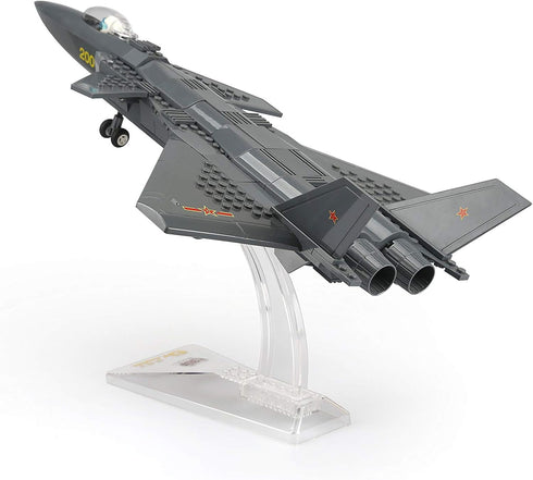 General Jim's Model Plane Display Stand for Building Blocks Planes - Universal Aircraft Model Plane Stand for Building Blocks Bricks Sets for Teens and Adults