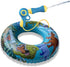 Inflatable Pool Float with Water Gun, Floaties for Kids Ages 8-12, Beach Inner Tubes for Summer Fun Pool Party