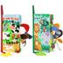 Baby Books 0-6 Months, 2PCS Crinkle Cloth Book for Tummy Time, Newborn Infant Teether Toy, Early Development Soft Toys