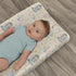 ZoUbqchY 32''16'' Watercolor Fairies Yellow Changing Pad Covers for Baby Girls Boys Pastel Princess Castle Floral Stars