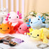 Libima 5 Pcs 12 Inch Axolotl Plush Toys, Cute Soft Stuffed Animal Plushies for Birthdays and Home Decoration