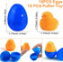 18 Pack Easter Eggs Fillers LED Chick Puffer Balls, Easter Basket Stuffers with Light Up Stress Relief Fidget Toys