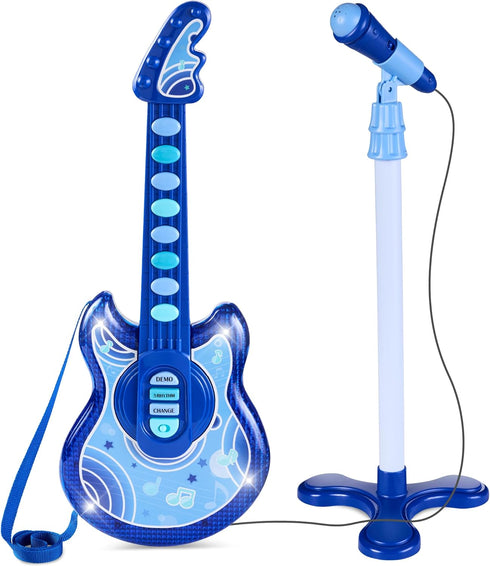 Best Choice Products 19in Kids Toy Guitar, Pretend Play Musical Instrument Toy