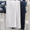 Liz and Roo Sky Blue Mini Dots Minky Receiving Blanket, Blue