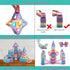 ASOK 181 Pcs Magnetic Building Blocks: STEM Educational Magnet Tiles for Kids' Creativity & Imagination