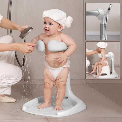 Xuysi 6-36 Adjustable Baby Shower Stand, Baby Bath Stand, Baby Shower Standing Support with Adjustable Height