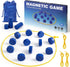 Faigcoy Magnetic Chess Game with 24 Full-Size Stones, Magnet Game with 3 String