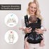 DawnBud Baby Carrier for Newborns to Toddlers, Adjustable, Ultra-Soft and Weightless, Ergonomic Baby Carrier with Head