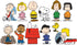 RoseArt - Mini Shaped - Peanuts - 500 Piece Jigsaw Puzzle for Adults