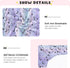 Fitted Crib Sheets for Boys Girls - Bats on The Starry Sky Soft Breathable Mattress Cover for Standard Crib & Toddler
