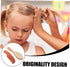 Set: Newborn Hair Care Wooden Brush & Comb for Gentle Scalp Care