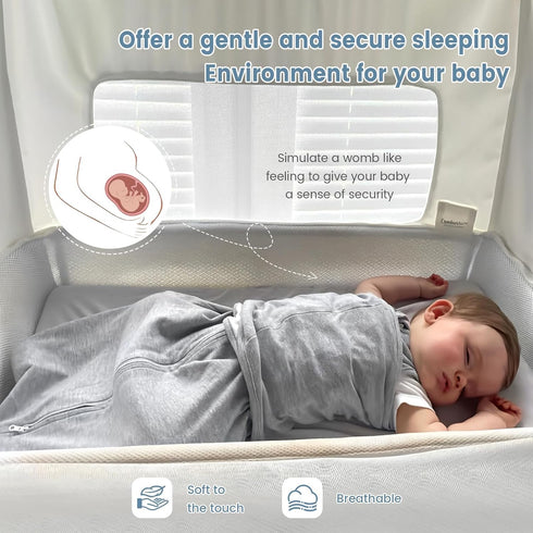 1.0 100% 6-12 ZIGJOY Sleep Sack Swaddle Tog Baby Wearable Blanket Cotton Baby Swaddle Blanket for Newborns Months