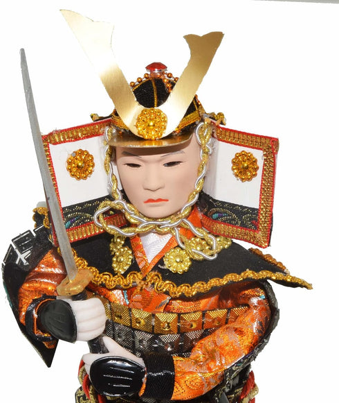 Palmetto Housewares Japanese Warrior Doll, Samurai, 30cm/12 inch, Japanese Culture
