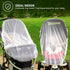 Pack Enovoe Mosquito Net for Stroller, Bassinet, Cradle - Blue Baby Mosquito Net Cover for Playards, N Plays, Mini Crib
